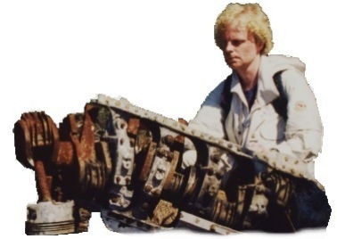 Aero engine Klimov M-105 (Hispano-Suiza 12Y)